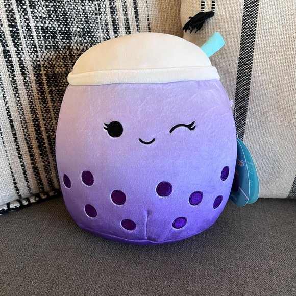 Squishmallows Toys Nwt Poplina The Boba Tea Squishmallow 8 Poshmark